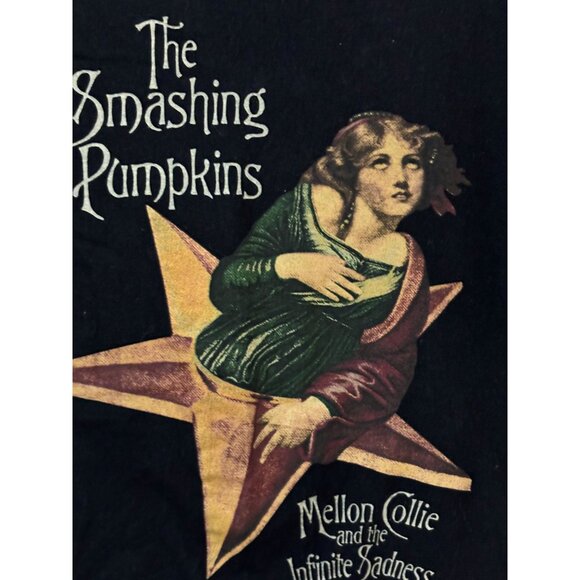 The Smashing Pumpkins Band T-Shirt Mellon Collie and The Infinite Sadness Black - Picture 12 of 13